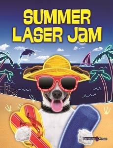 summer laser show for science centers